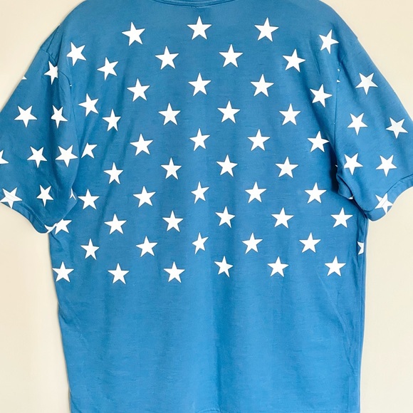 Oakley Star Print California Blue T Shirt Men’s size 2XL - Picture 7 of 9